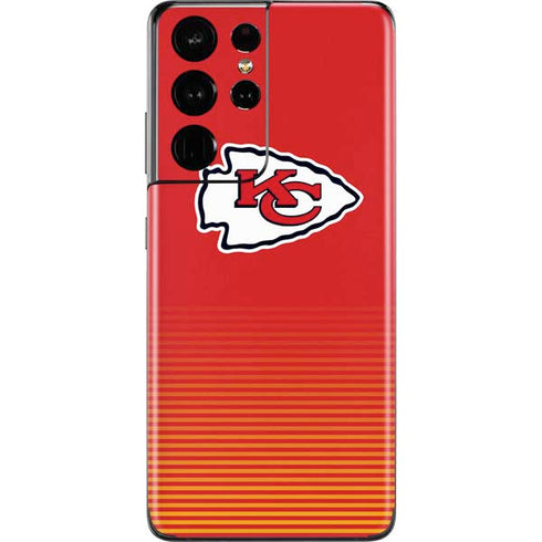 NFL Kansas City Chiefs Breakaway Galaxy S21 Ultra 5G Skin