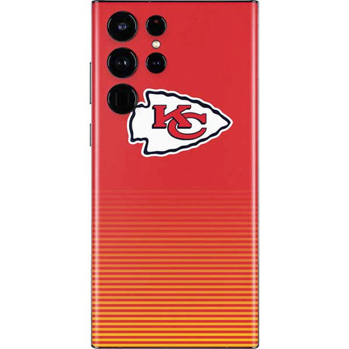 NFL Kansas City Chiefs Breakaway Galaxy S22 Ultra Skin