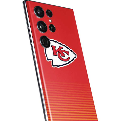 NFL Kansas City Chiefs Breakaway Galaxy S22 Ultra Skin