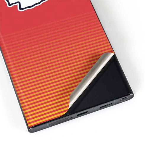NFL Kansas City Chiefs Breakaway Galaxy S22 Ultra Skin