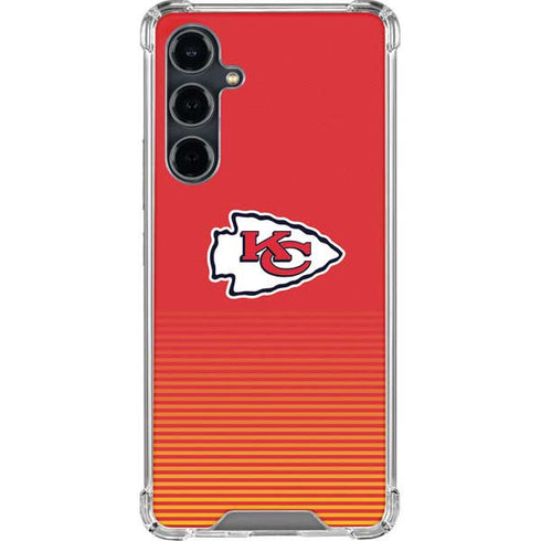 NFL Kansas City Chiefs Breakaway Galaxy S23 FE Clear Case