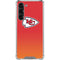NFL Kansas City Chiefs Breakaway Galaxy S23 Plus Clear Case