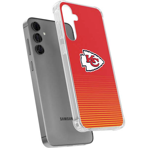 NFL Kansas City Chiefs Breakaway Galaxy S24 Plus Clear Case
