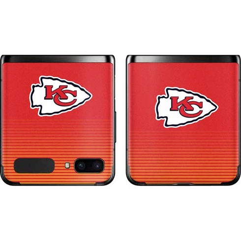 NFL Kansas City Chiefs Breakaway Galaxy Z Flip Skin