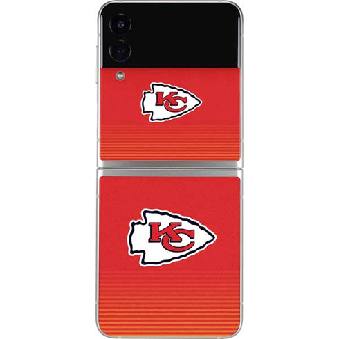 NFL Kansas City Chiefs Breakaway Galaxy Z Flip3 5G Skin