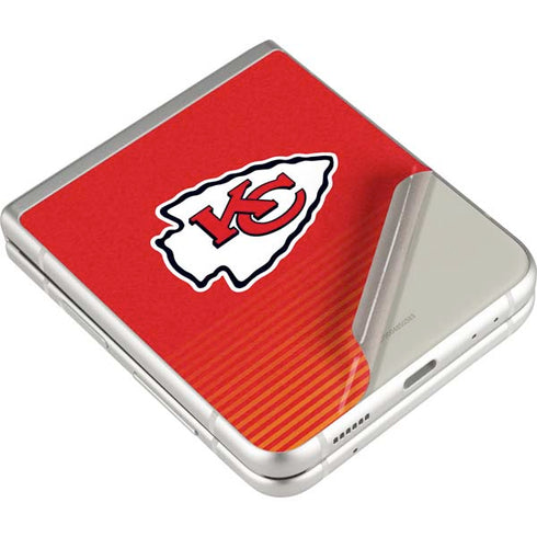 NFL Kansas City Chiefs Breakaway Galaxy Z Flip3 5G Skin