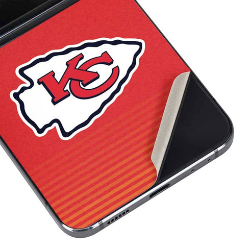 NFL Kansas City Chiefs Breakaway Galaxy Z Flip5 5G Skin