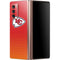 NFL Kansas City Chiefs Breakaway Galaxy Z Fold2 5G Skin