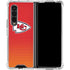 NFL Kansas City Chiefs Breakaway Galaxy Z Fold4 5G Clear Case