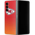 NFL Kansas City Chiefs Breakaway Galaxy Z Fold4 5G Skin