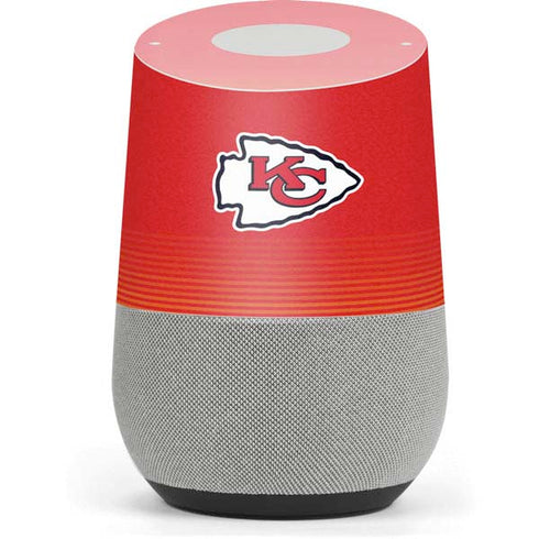 NFL Kansas City Chiefs Breakaway Google Home Skin