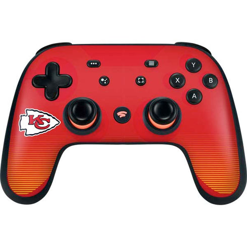 NFL Kansas City Chiefs Breakaway Google Stadia Controller Skin