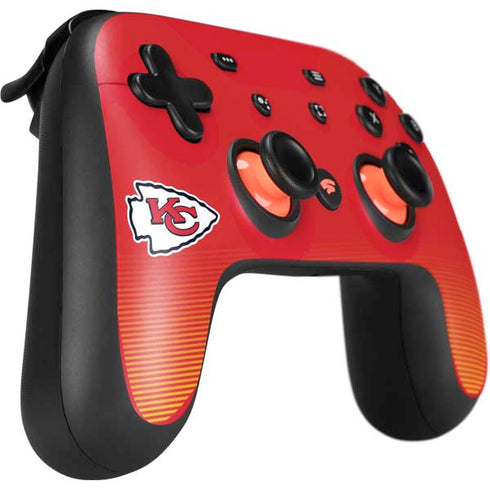 NFL Kansas City Chiefs Breakaway Google Stadia Controller Skin