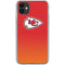NFL Kansas City Chiefs Breakaway iPhone 11 Clear Case