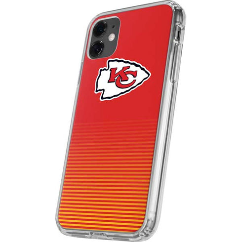 NFL Kansas City Chiefs Breakaway iPhone 11 Clear Case