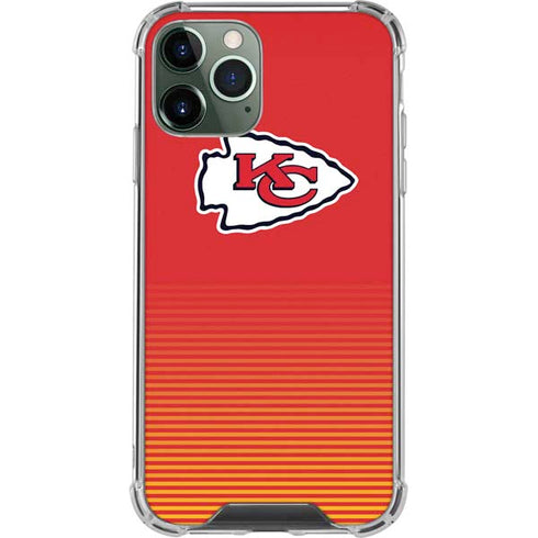 NFL Kansas City Chiefs Breakaway iPhone 11 Pro Max Clear Case