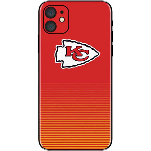 NFL Kansas City Chiefs Breakaway iPhone 11 Skin