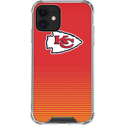 NFL Kansas City Chiefs Breakaway iPhone 12 Clear Case