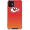 NFL Kansas City Chiefs Breakaway iPhone 12 Mini Clear Case