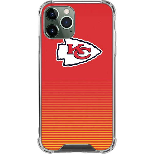 NFL Kansas City Chiefs Breakaway iPhone 12 Pro Clear Case