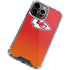 NFL Kansas City Chiefs Breakaway iPhone 15 Pro Clear Case