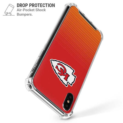 NFL Kansas City Chiefs Breakaway iPhone X/XS Clear Case