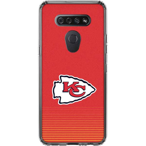 NFL Kansas City Chiefs Breakaway LG K51/Q51 Clear Case