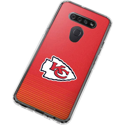 NFL Kansas City Chiefs Breakaway LG K51/Q51 Clear Case