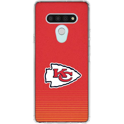 NFL Kansas City Chiefs Breakaway LG Stylo 6 Clear Case