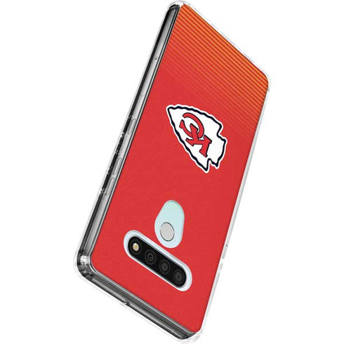 NFL Kansas City Chiefs Breakaway LG Stylo 6 Clear Case
