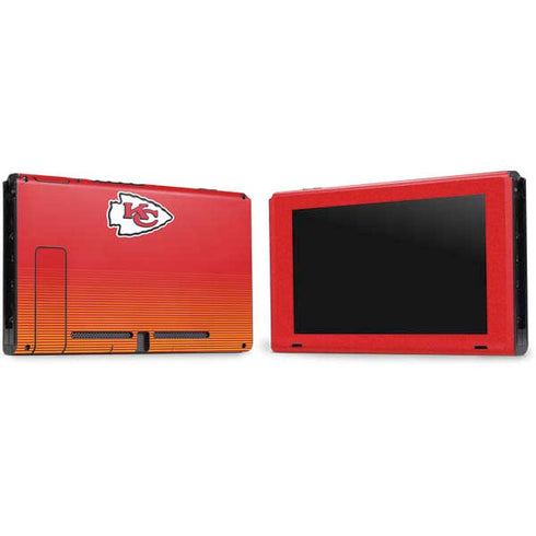 NFL Kansas City Chiefs Breakaway Nintendo Switch Bundle Skin