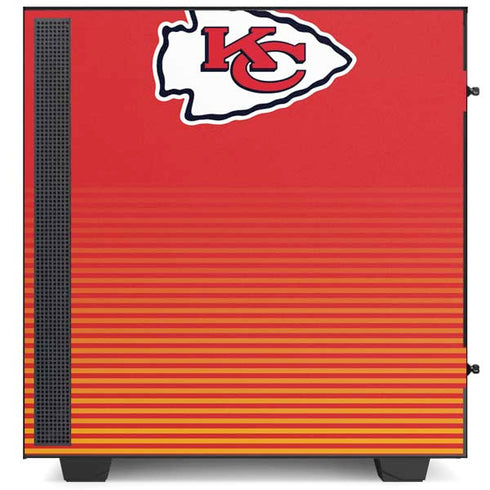 NFL Kansas City Chiefs Breakaway NZXT H510 Compact ATX Mid-Tower Case Skin