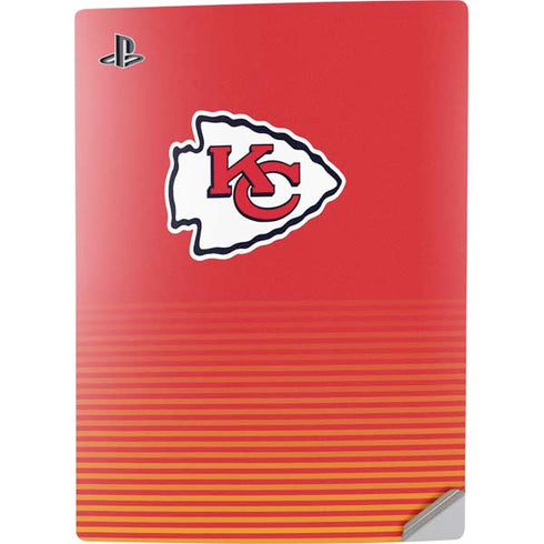 NFL Kansas City Chiefs Breakaway PS5 Digital Edition Console Skin