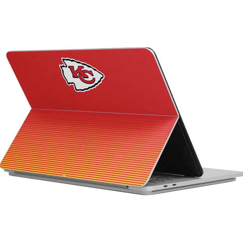 NFL Kansas City Chiefs Breakaway Surface Laptop Studio Skin