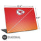 NFL Kansas City Chiefs Breakaway Universal Laptop 16.6in (13.4 x 9.7in) Skin
