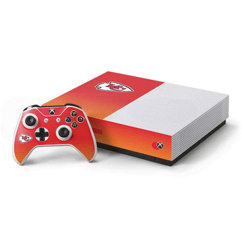 NFL Kansas City Chiefs Breakaway Xbox One S All-Digital Edition Bundle Skin