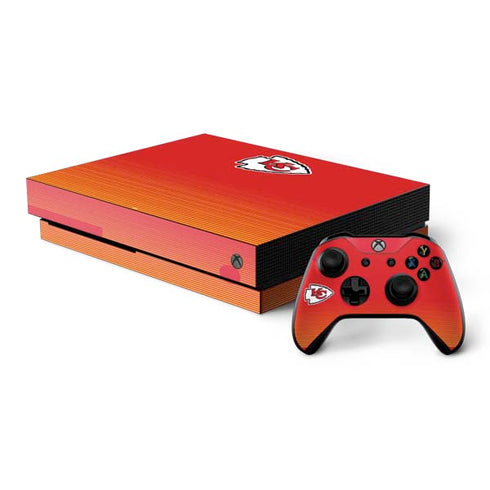 NFL Kansas City Chiefs Breakaway Xbox One X Bundle Skin