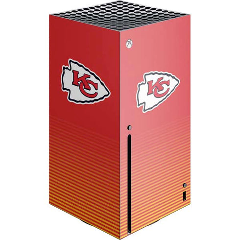 NFL Kansas City Chiefs Breakaway Xbox Series X Console Skin