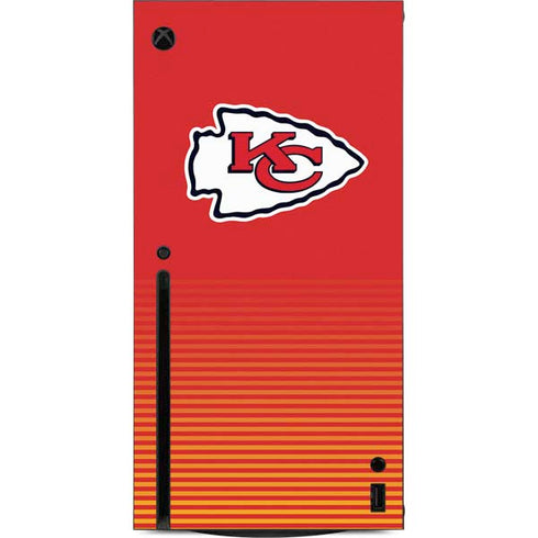 NFL Kansas City Chiefs Breakaway Xbox Series X Console Skin