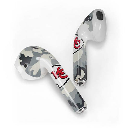 NFL Kansas City Chiefs Camo Apple AirPods Skin