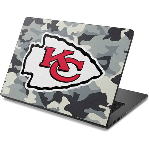 NFL Kansas City Chiefs Camo Dell Chromebook Skin