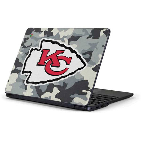 NFL Kansas City Chiefs Camo Samsung Chromebook Skin