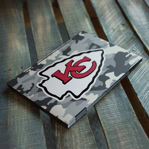 NFL Kansas City Chiefs Camo HP Envy Skin