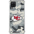 NFL Kansas City Chiefs Camo Galaxy A12 Clear Case
