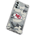 NFL Kansas City Chiefs Camo Galaxy A13 5G Clear Case