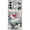 NFL Kansas City Chiefs Camo Galaxy A14 5G Clear Case