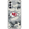 NFL Kansas City Chiefs Camo Galaxy A15 5G Clear Case