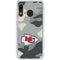 NFL Kansas City Chiefs Camo Galaxy A20 Clear Case