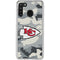 NFL Kansas City Chiefs Camo Galaxy A21 Clear Case