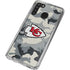 NFL Kansas City Chiefs Camo Galaxy A21 Clear Case